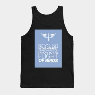 Bicycle Philosophy Design 003- Louis J. Helle Jr. Tank Top